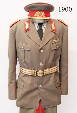 Uniform für einen Generalleutnant