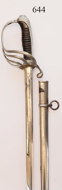 Säbel für Infanterieoffiziere, M/1882
