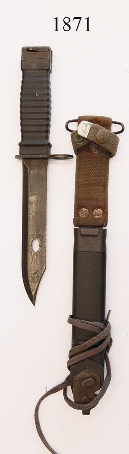 Bundeswehr-Seitengewehr M/63