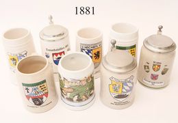 Konvolut Bundeswehr-Regimentskrüge