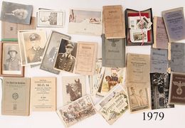 Großes Konvolut Papier, 1900-1945